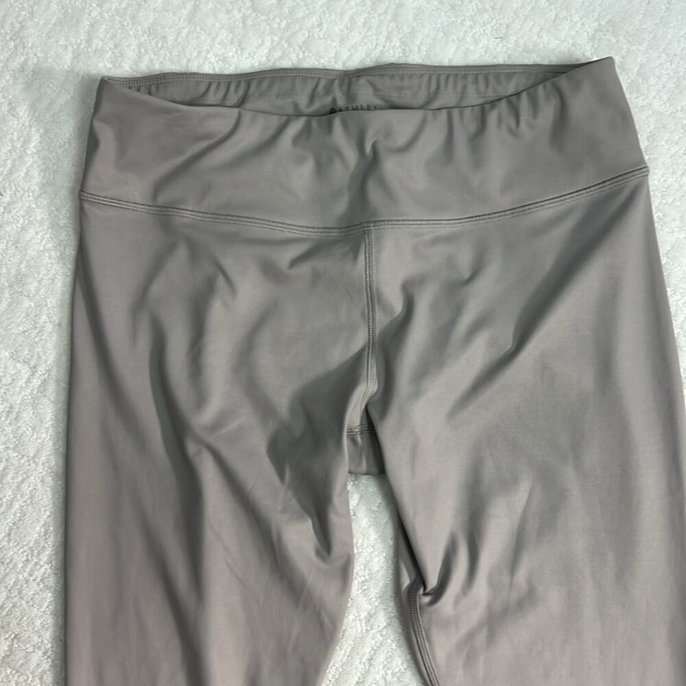 Athleta Contender Aero 7/8 tight high rise pebble gray leggings LP - Picture 3 of 13